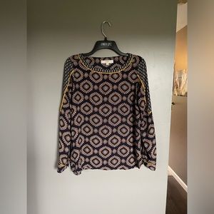 Loft multicolor blouse